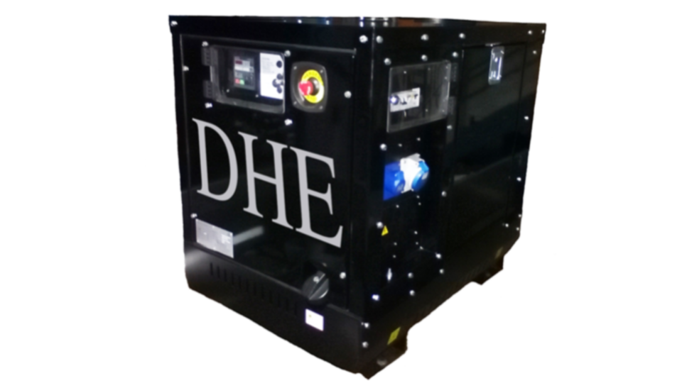 DHE 8KVA Ultra Silent Road Towable Diesel Generator